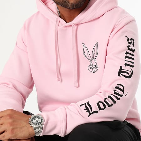 Looney Tunes - Sweat Capuche Sleeves Angry Bugs Bunny Rose