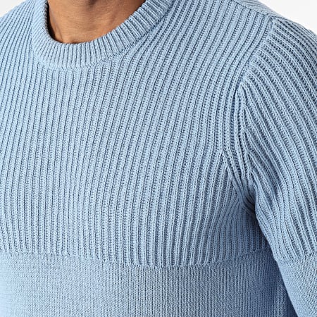 Only And Sons - Pull Al Life Reg Knit 22024031 Bleu Clair