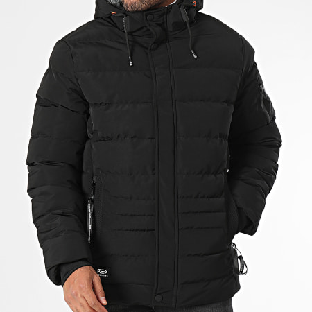 Redskins Doudoune Capuche Sicario Juarez Noir LaBoutiqueOfficielle
