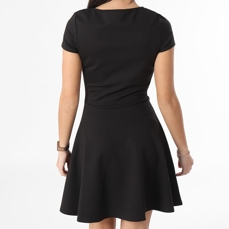Tommy Jeans - Women's Fit And Flare Skater Dress 7408 Negro