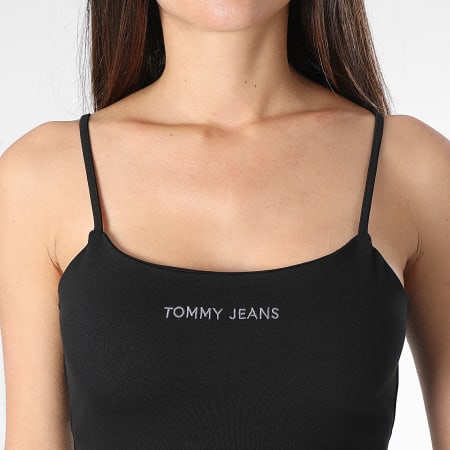 Tommy Jeans - Camiseta de tirantes de mujer Small Classic 7364 Negro