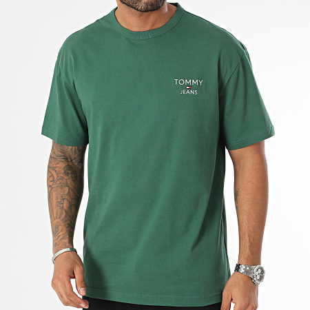 Tommy Jeans - Tee Shirt Regular Corp 8872 Vert