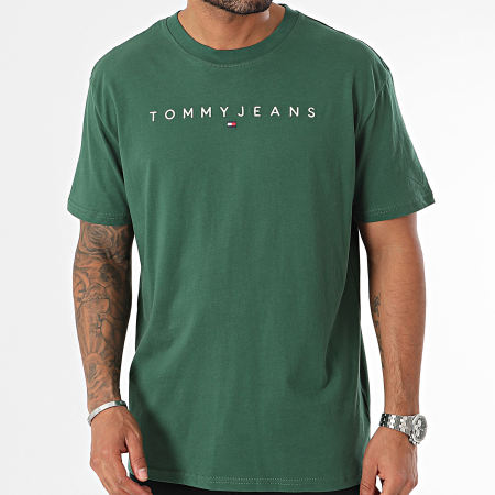 Tommy Jeans - Tee Shirt Linear Logo 7993 Vert