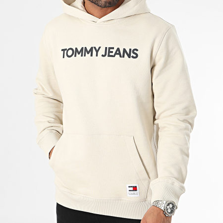 Tommy Jeans - Bold Classics Sudadera con capucha 8413 Beige