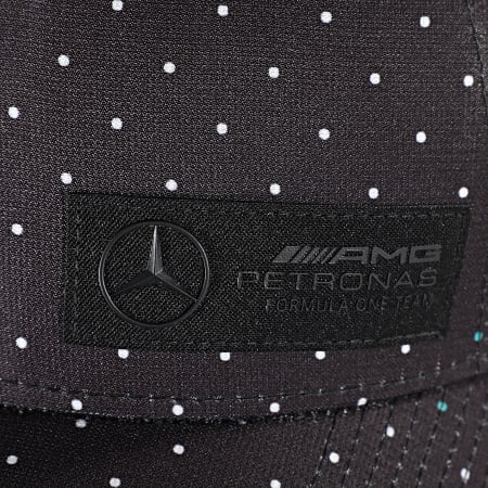 AMG Mercedes - Gorra de lunares negra