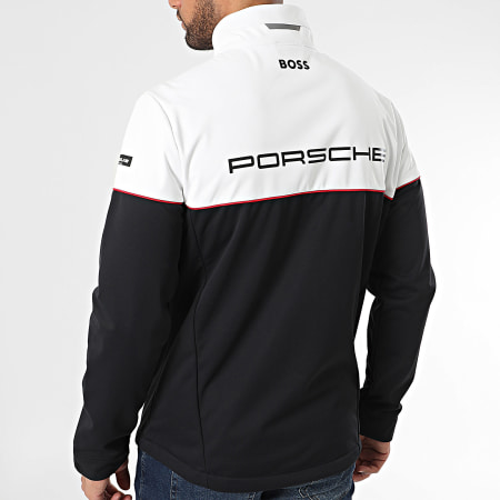 BOSS - Giacca Porsche RP Team Zip 701224876 Nero Bianco