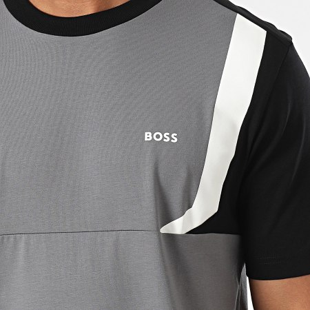 BOSS - Tee Shirt Tee 5 50506361 Gris Noir