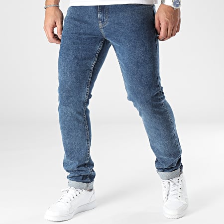 Calvin Klein - Jeans slim in denim blu 4194