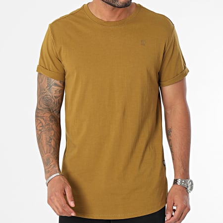 G-Star - Camiseta Lash D16396 Caqui Verde