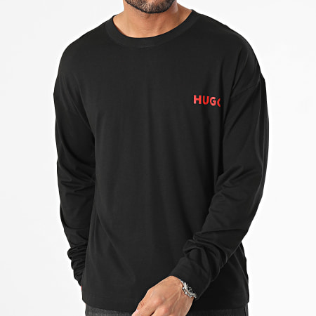 HUGO - Camiseta de manga larga Hero 50502309 Negro
