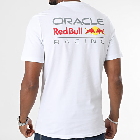 Red Bull Racing - Camiseta Core Full Color Logo TU3306W Blanca