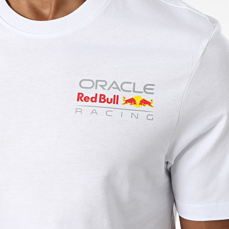 Red Bull Racing - Maglietta Core Logo a colori TU3306W Bianco