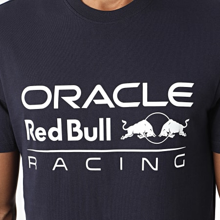 Red Bull Racing - Tee Shirt Large Front Logo TU3308B Bleu Marine