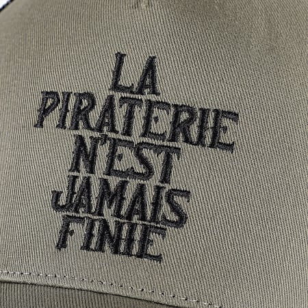 La Piraterie - Casquette Trucker Jamais Finie Vert Kaki
