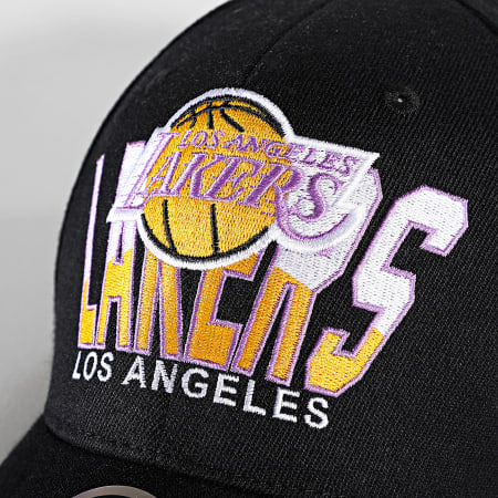 Mitchell and Ness - Cappellino Snapback HHSSINTL1263 Los Angeles Lakers Nero