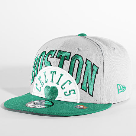 New Era - Casquette Snapback 9Fifty Sunken Boston Celtics Gris