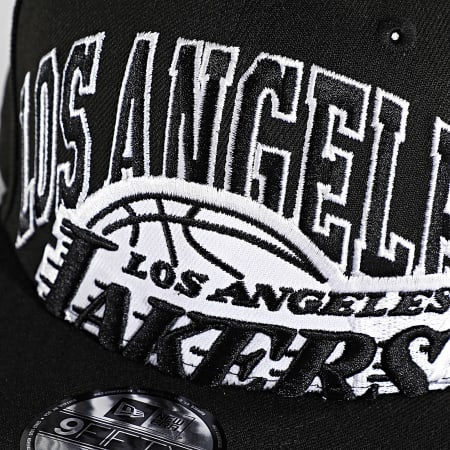 New Era - Casquette Snapback 9Fifty Sunken Los Angeles Lakers Noir