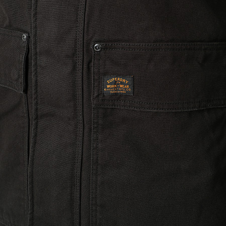 Superdry - Parka Workwear M5011745A Negro