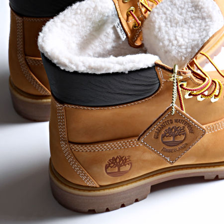 Boots Timberland Interieur Sherpa Premium 6 Inch Waterproof A2E31 Wheat Nubuck