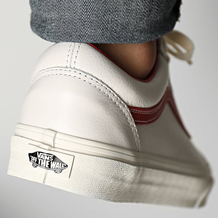 Vans - Sneakers Old Skool CP5BDU Vintage Leather White White