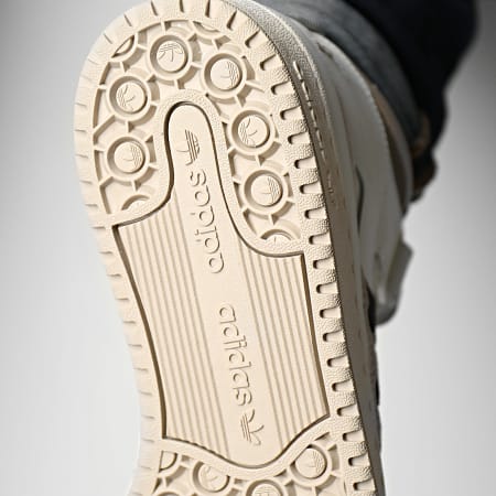 Adidas Originals - Forum Mid Sneakers IE7219 Off White Core Black Wonder Beige