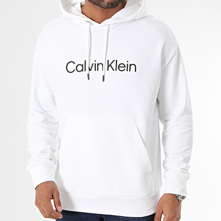 Calvin Klein - Hero Logo Comfort Hoody 1345 Blanco
