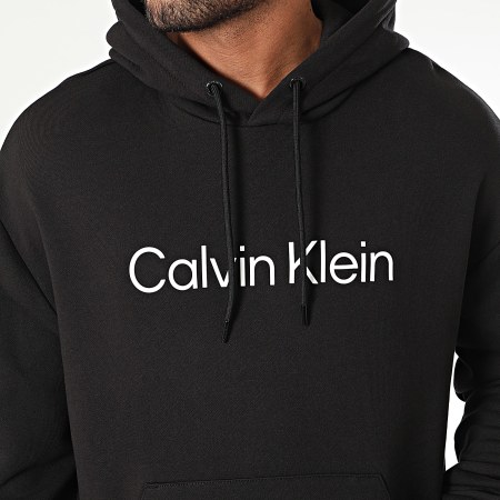 Calvin Klein - Felpa con cappuccio Hero Logo Comfort 1345 Nero