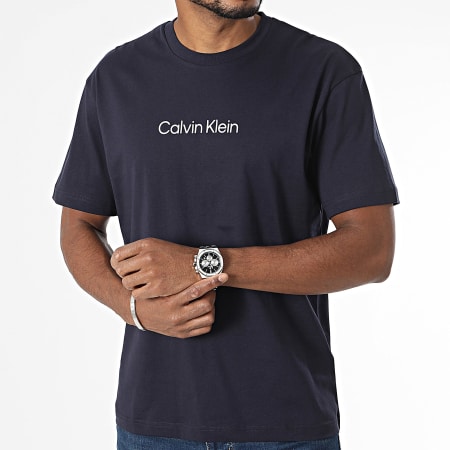 Calvin Klein - Maglietta Hero Logo Comfort 1346 blu navy