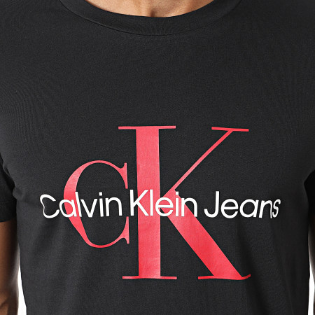 Calvin Klein - Maglietta Core Monogram 0935 Nero