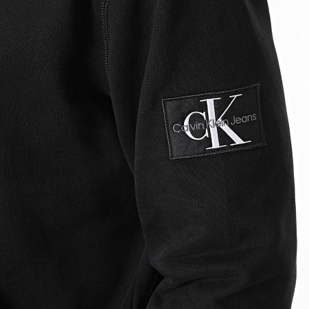 Calvin Klein - Felpa con cappuccio 3430 nero