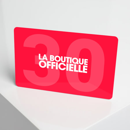 Cartes Cadeaux - Carte Cadeau 30 Euros LaBoutiqueOfficielle.com