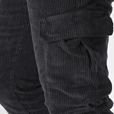 Indicode Jeans - Trisdom 65-318 Pantaloni cargo grigio carbone