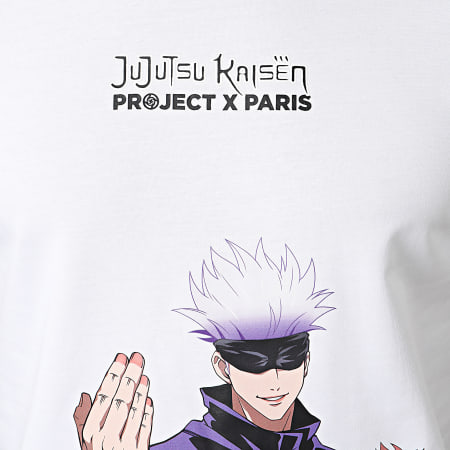 Project X Paris - Tee Shirt Jujutsu Kaisen JK05 Blanc