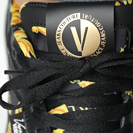 Versace Jeans Couture - Fondo New Spike Sneakers 75YA3SH2 Nero Renaissance
