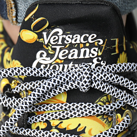 Versace Jeans Couture - Baskets Fondo Hyber 75YA3SNA Black Renaissance