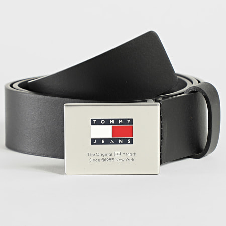 Tommy Hilfiger - Cintura con fibbia a bandiera 2269 nero