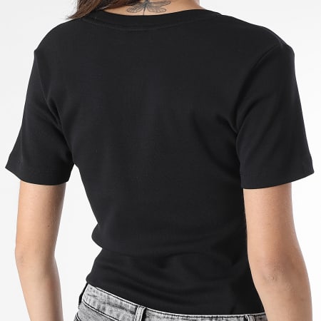 Tommy Hilfiger - Camiseta cuello pico mujer Cody 0584 Negro