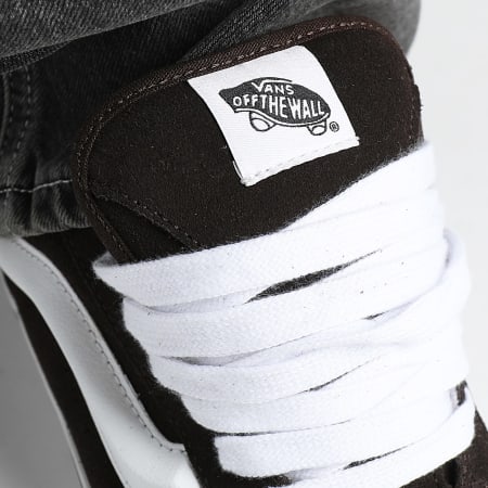 Vans - Knu Skool Sneakers 9QCNWH1 Marrone Bianco