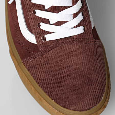 Vans - Sneakers Old Skool 5UFBRO1 in velluto a coste Pop Brown