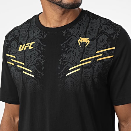Venum - Camiseta UFC Authentic Fight Night 00202 Negro Oro