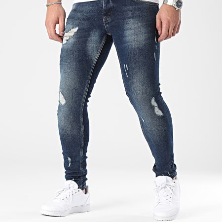 2Y Premium - Blauwe skinny jeans