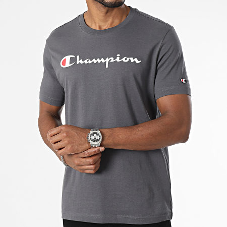 Champion - Tee Shirt 219206 Gris