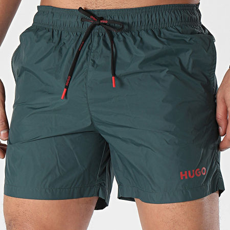 HUGO - Pantaloncini da bagno Haiti 50469304 Verde scuro