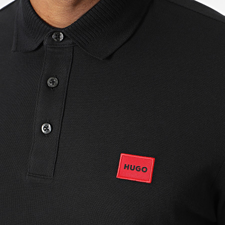 HUGO - Polo Dereso a maniche corte 232 50490770 Nero