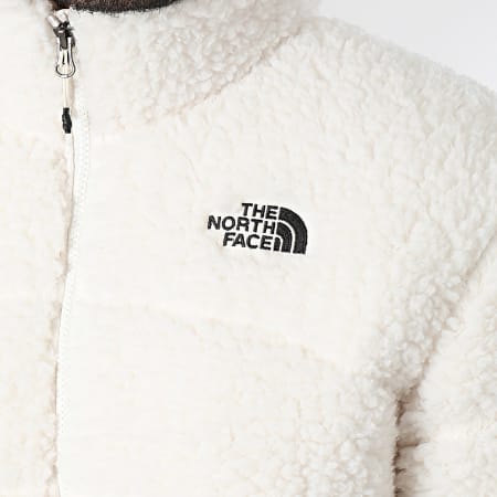 The North Face - Pelliccia Piumino a pelo alto A859R Bianco