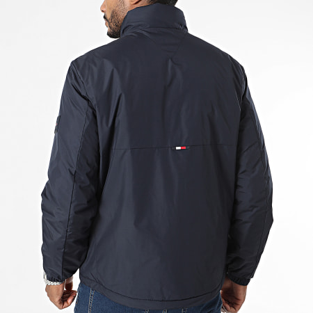 Tommy Hilfiger - Giacca con zip Portland Stand Collar 4237 Navy