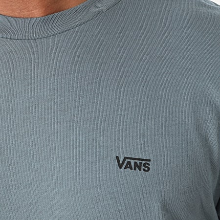 Vans - Logotipo pecho izquierdo Camiseta A3CZE Azul