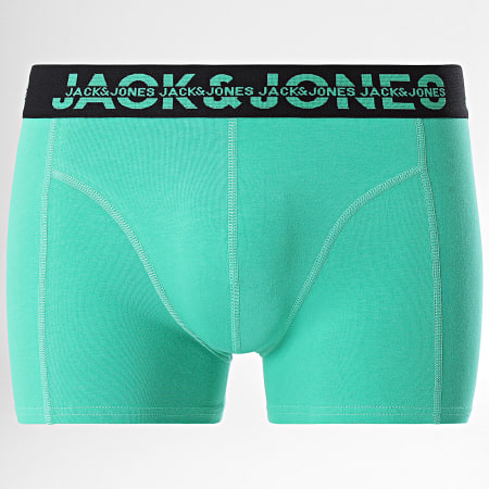 Jack And Jones - Lot De 5 Boxers Dallas Orange Vert Bleu Roi