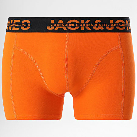 Jack And Jones - Lot De 5 Boxers Dallas Orange Vert Bleu Roi