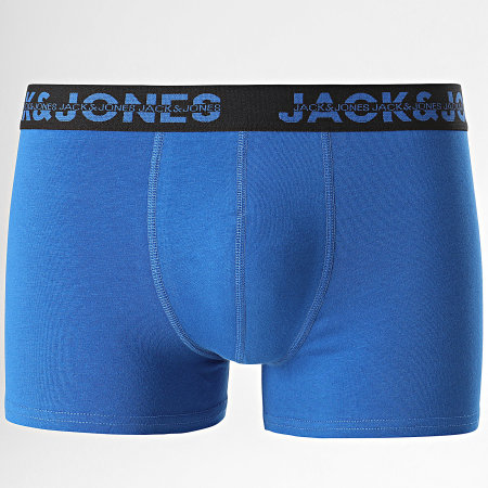 Jack And Jones - Lot De 5 Boxers Dallas Orange Bleu Roi Vert